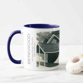 Caneca A Casa Moderna do Século de Médio de Berkwood Mug