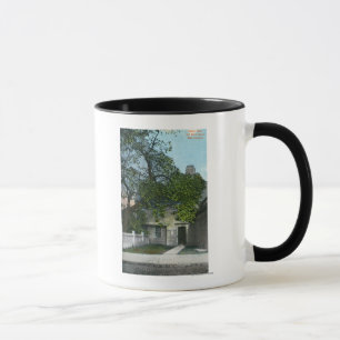 Caneca A casa velha da bruxa, entrada principal