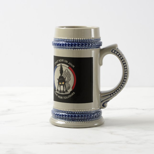 Caneca à cerveja, à imagem dos gatos pretos (Direita)