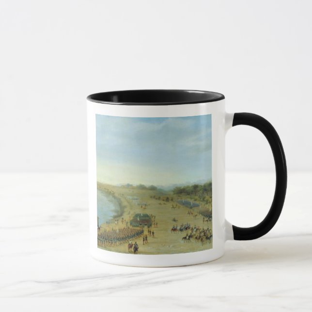 Caneca A chegada do exército aliado em Itapiru, Paragua (Direita)