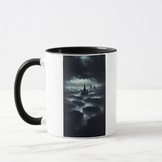 Caneca A cidade da noite da escuridão Mug