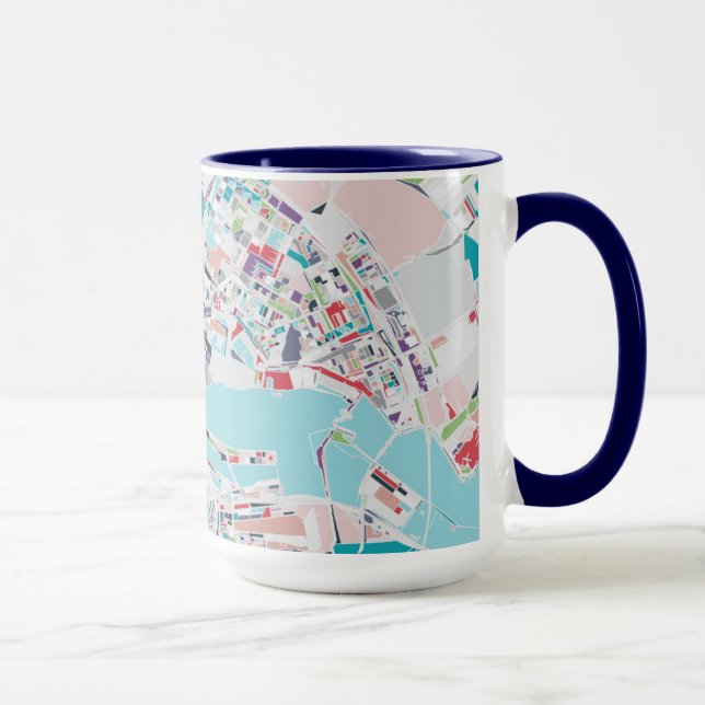 Caneca A cidade de Amsterdão (Direita)