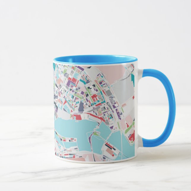 Caneca A cidade de Amsterdão (Direita)