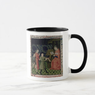 Caneca A clínica do cirurgião, por Cara de Chauliac