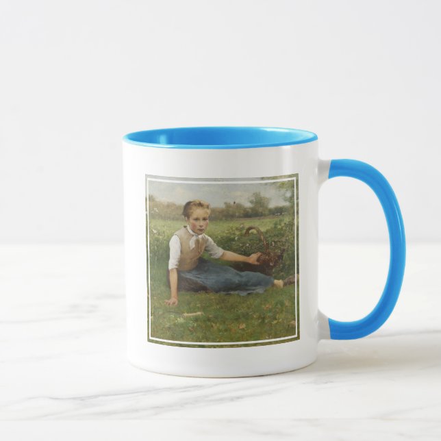Caneca A colheita floresce | 1882 (Direita)