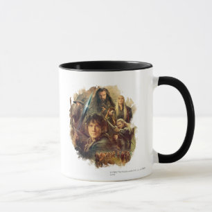 Caneca A Companhia e os Elfos da Mirkwood