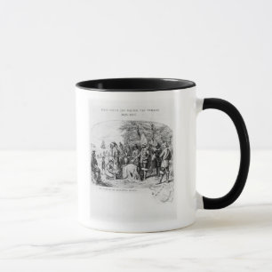 Caneca A compra da ilha de Manhattan, em setembro de 1626