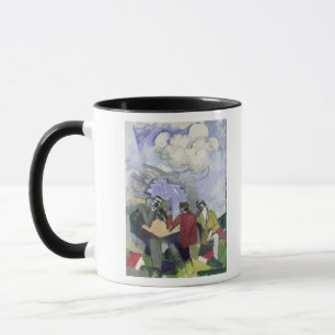 Caneca A conquista do ar, 1913