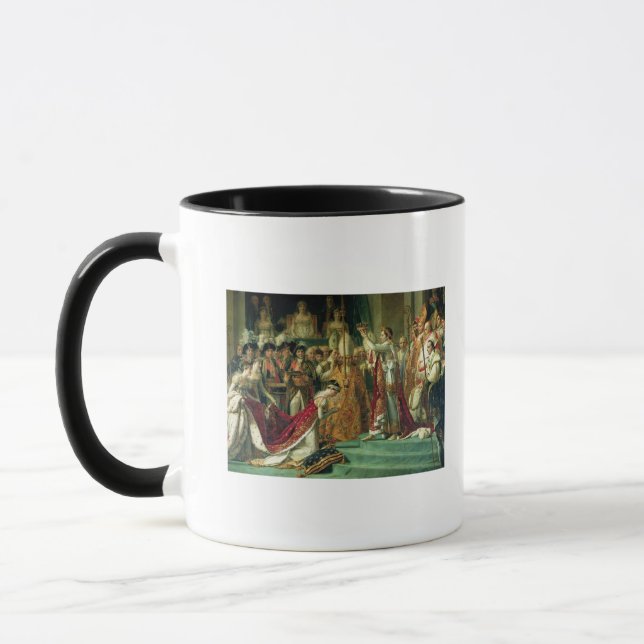 Caneca A consagração do imperador Napoleon (Esquerda)