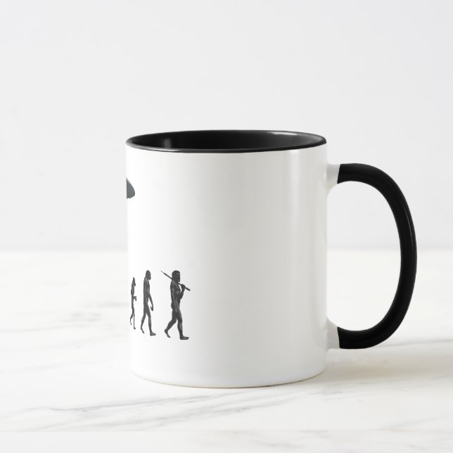 Caneca A conspiração da evolução (Direita)