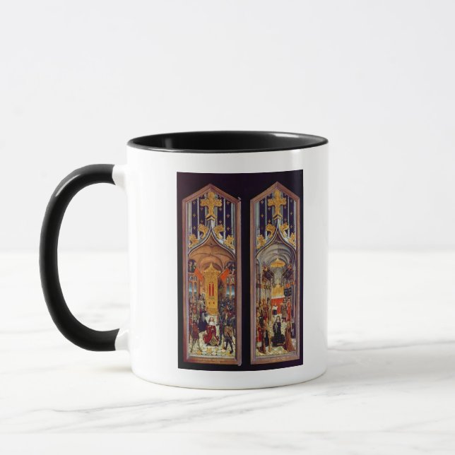 Caneca A coroação de David e de Louis XII 1501 (Esquerda)