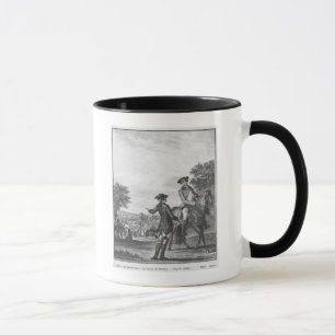 Caneca A corrida de cavalos