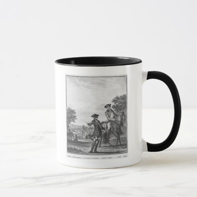 Caneca A corrida de cavalos (Direita)