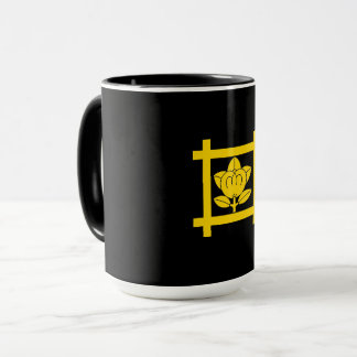 Caneca A crista Tachibana da seita Nichiren