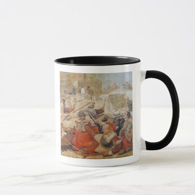 Caneca A defesa de Bradshaw de Manchester (1642) (Direita)