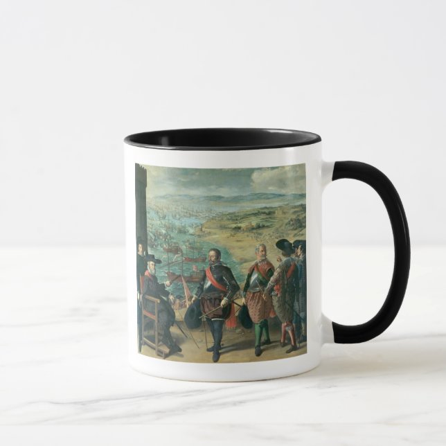 Caneca A defesa de Cadiz contra o inglês, 1634 (Direita)