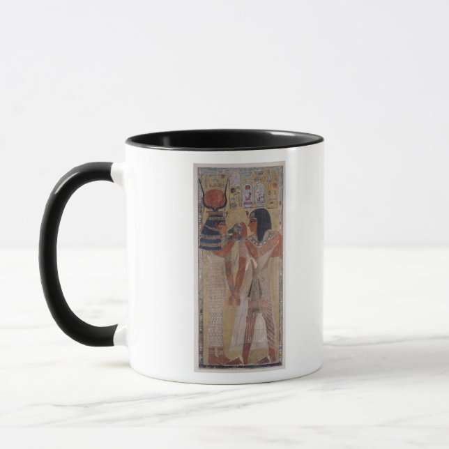 Caneca A deusa Hathor que coloca o colar mágico (Esquerda)