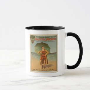 Caneca "A duquesa pequena" homem no Musical da praia