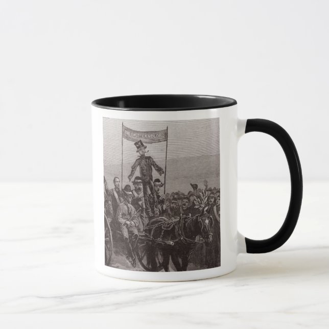 Caneca A efígie do último proprietário (Direita)