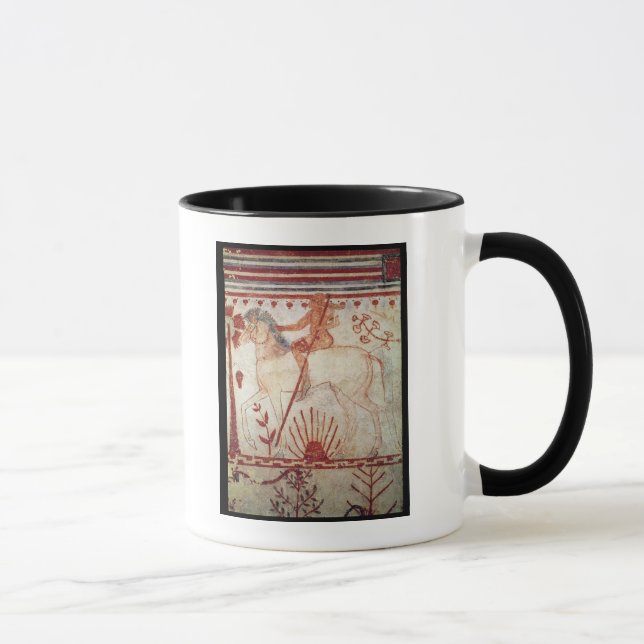 Caneca A emboscada do príncipe Trojan Troilus (Direita)