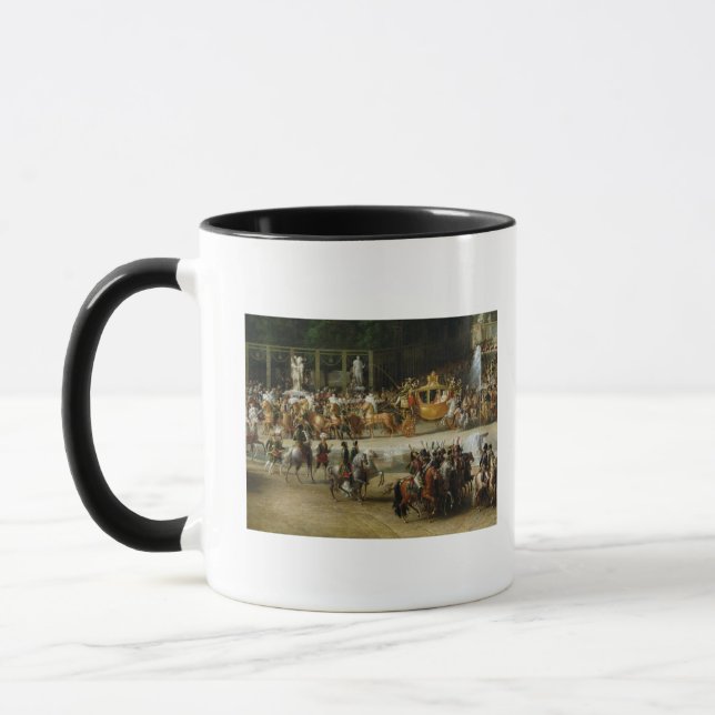Caneca A entrada de Napoleon e de Marie-Louise (Esquerda)