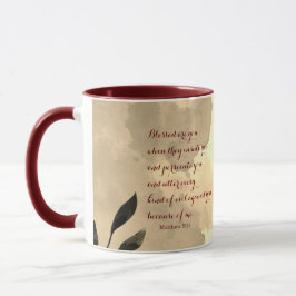 Caneca A Escritura Beatitudes Verse 5:11