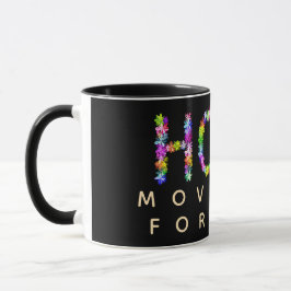 Caneca A Esperança Nunca Desvanece | A Esperança Nos Leva