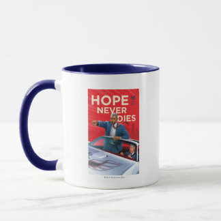 Caneca A esperança nunca morre