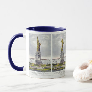 Caneca A Estátua da Liberdade, A Grande Estátua de Bartho