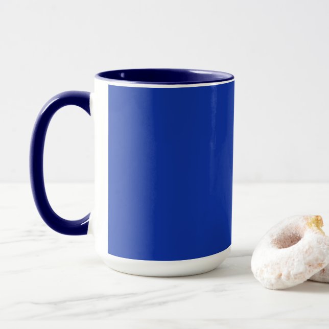 Caneca A estética do azul egípcio (Com Donut)