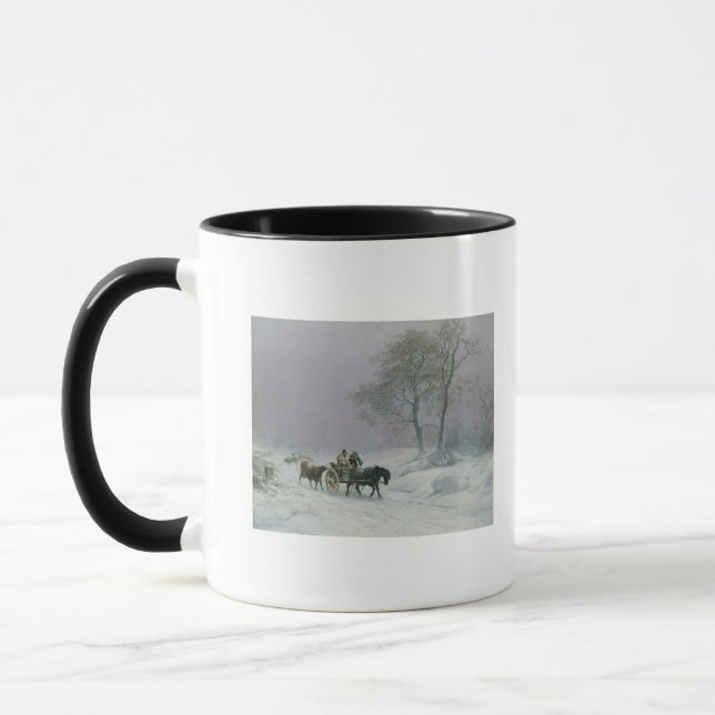 Caneca A estrada invernal a introduzir no mercado (Esquerda)