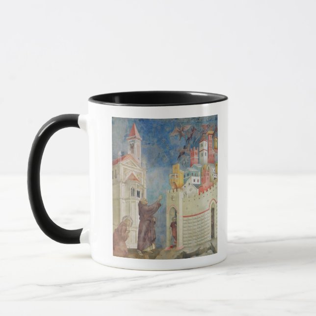 Caneca A expulsão dos diabos de Arezzo, 1297-99 (Esquerda)