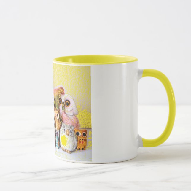 Caneca A família da coruja (Direita)