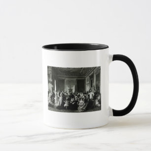 Caneca A família da rainha Victoria, 1887