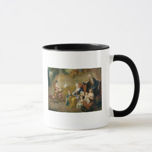 Caneca A família de Franqueville, 1711
