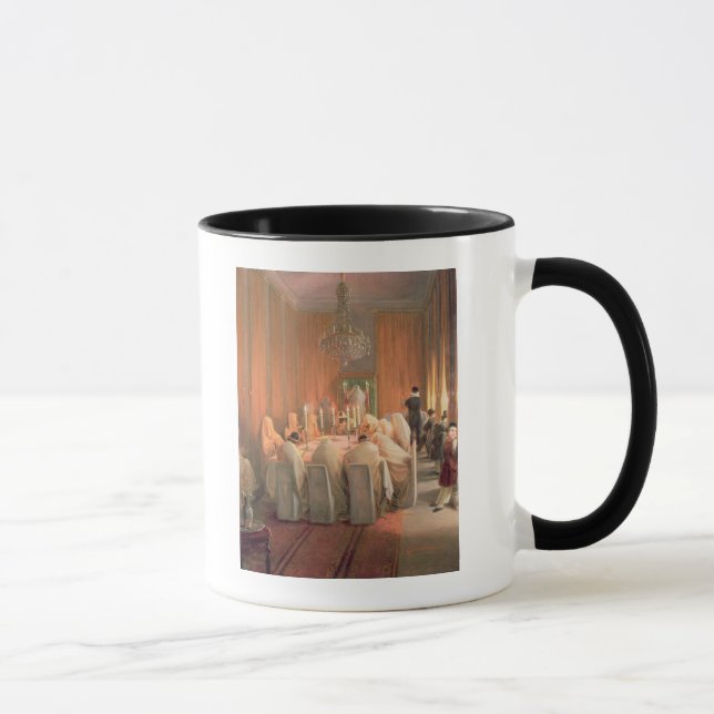 Caneca A família de Rothschild na oração (Direita)