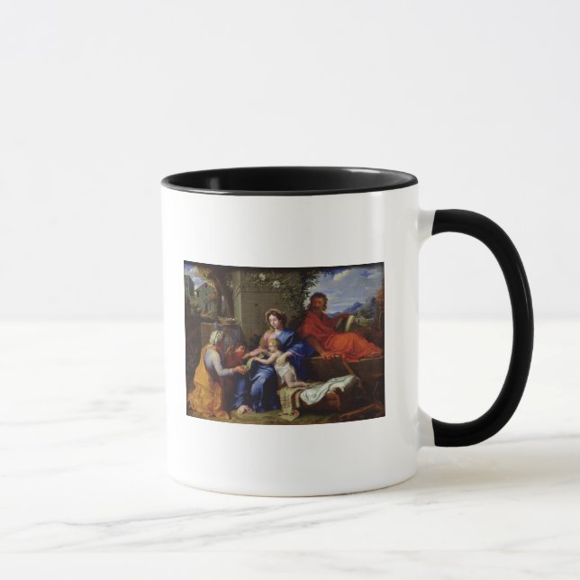 Caneca A família santamente (Direita)