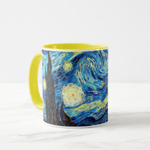 Caneca A famosa pintura de Van Gogh, Starry Night