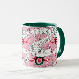 Caneca A Festa de Natal Alegre dos Whos