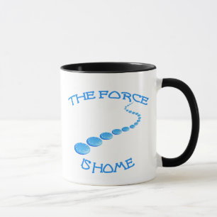 Caneca A força é Frisbee Home