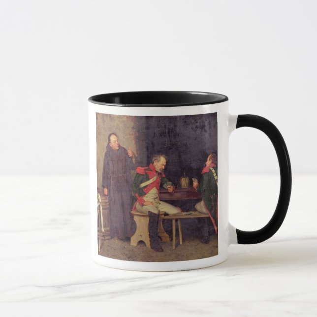 Caneca A fraude (óleo nas canvas) (um dos pares - veja (Direita)