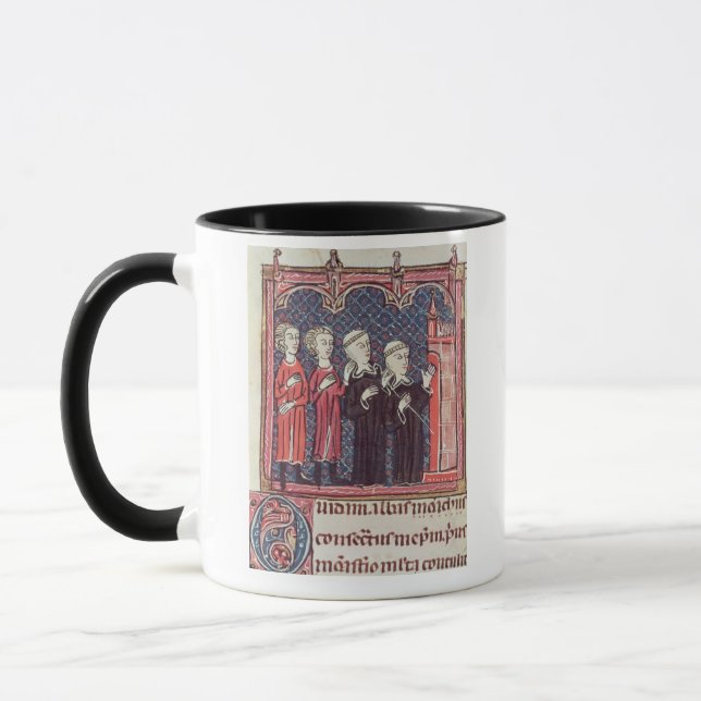 Caneca A fundação de um monastério (Esquerda)