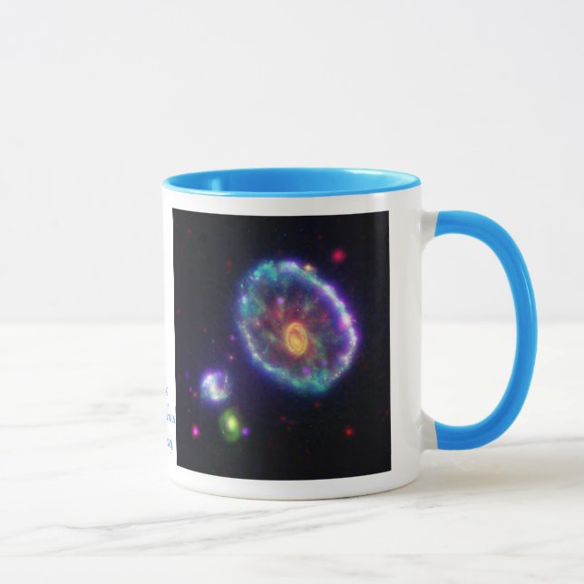 Caneca A galáxia do Cartwheel (Direita)