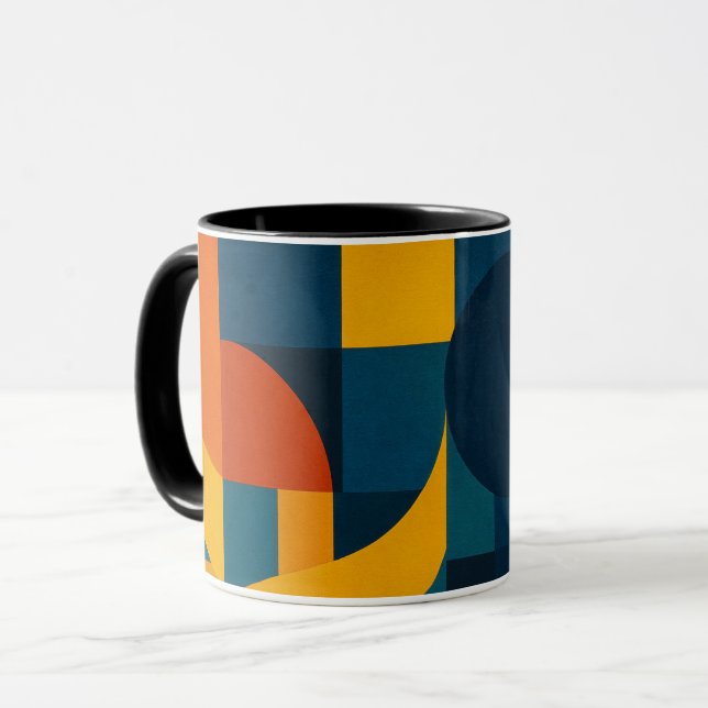 Caneca A Geometria da Emoção - Mug (Frente Esquerda)