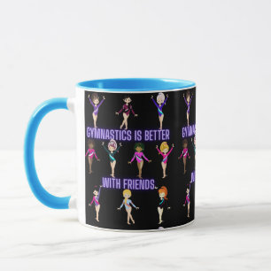 Caneca A ginástica É Melhor Com Amigos
