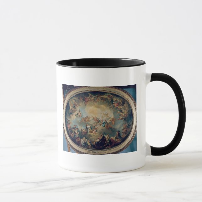 Caneca A glorificação do Virgin, 1731 (Direita)
