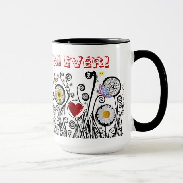 Caneca A grande mamã nunca! (Direita)