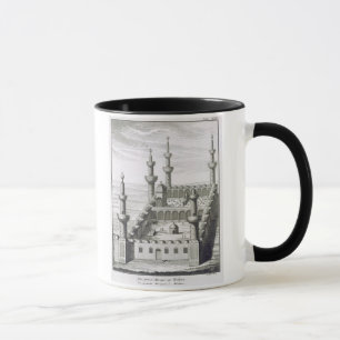 Caneca A grande mesquita em Medina, 'de en Arabi das