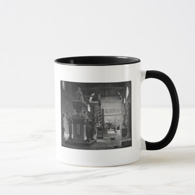 Caneca A grande sala dos monumentos do DES de Musee (Direita)
