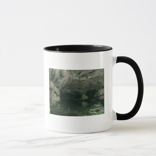 Caneca A gruta do Loue, 1864 (Direita)